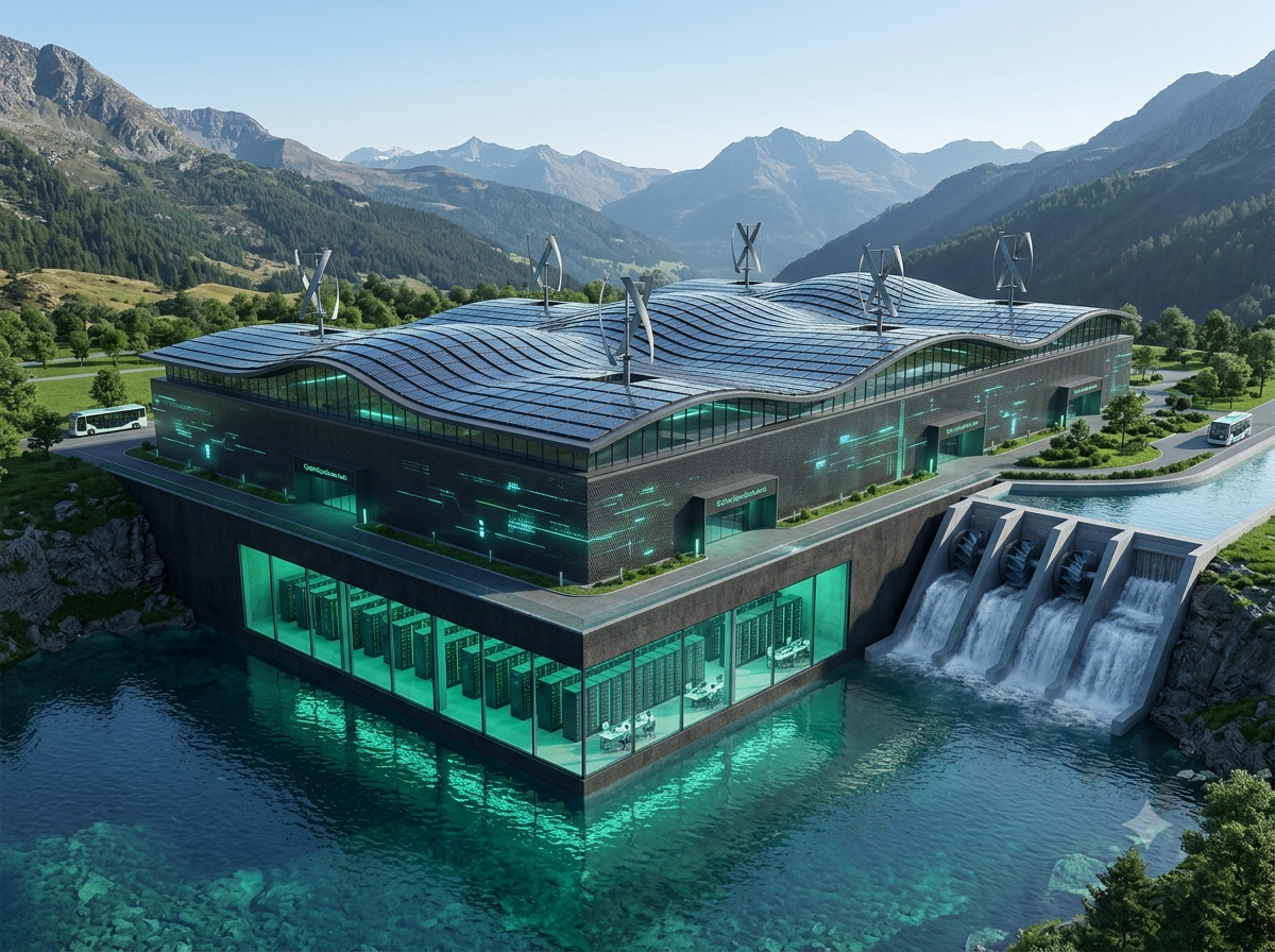 OptionSyndicate.tech Hydro/Solar Powered Datacenter Infrastructure